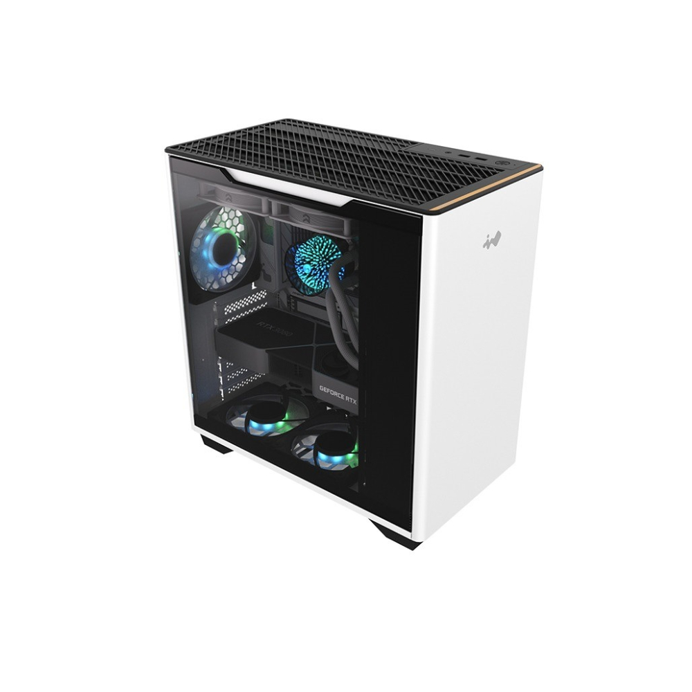 迎廣 InWin A5【白】玻璃透側 E-ATX機殼-細節圖4