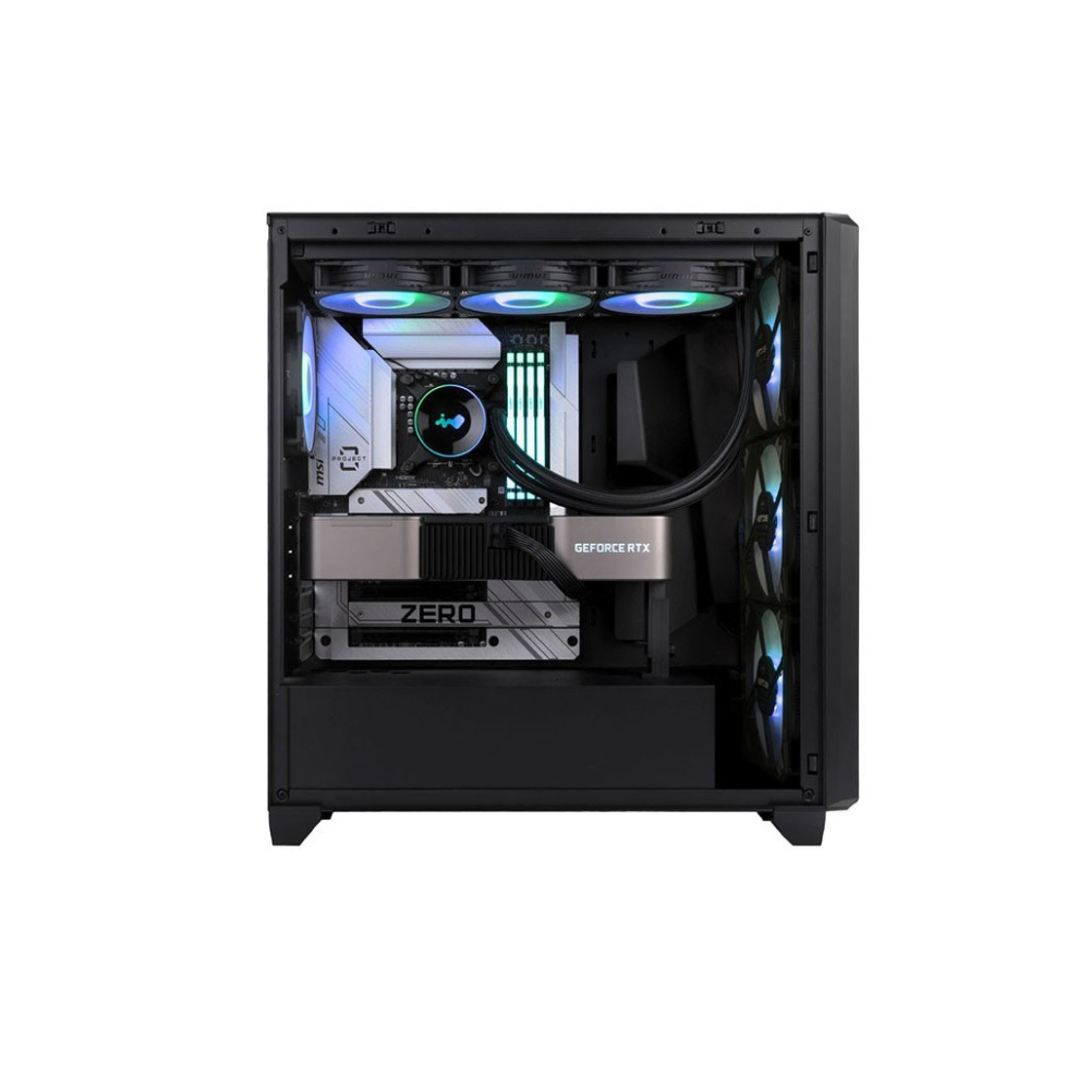 迎廣 InWin D5【黑】玻璃透測 支援背插 E-ATX電競機殼-細節圖4