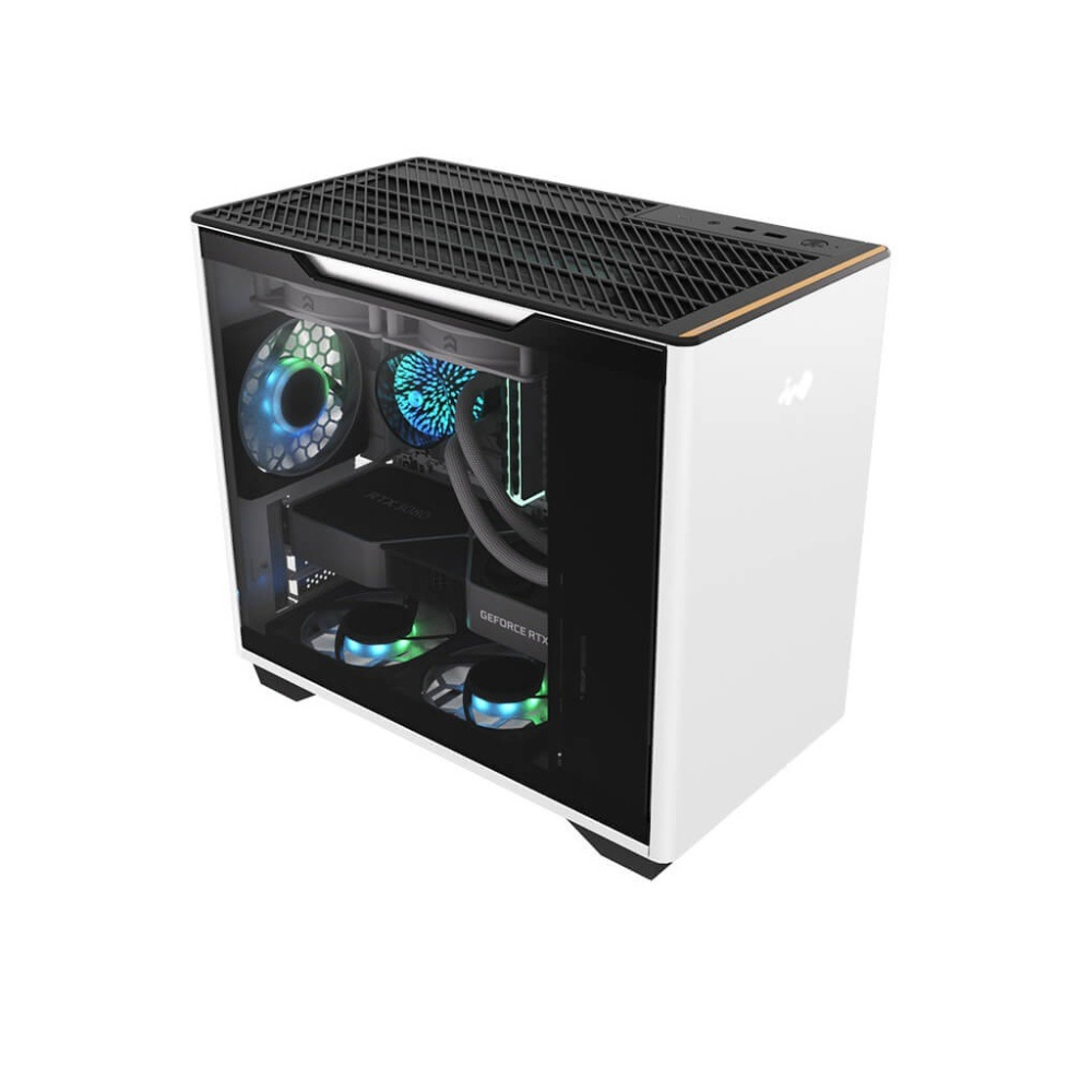 迎廣 InWin A3【白】玻璃透側 Micro ATX機殼-細節圖5