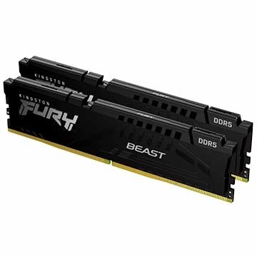 Kingston 金士頓 FURY Beast 獸獵者 DDR5 6400 64GB(32GBx2)超頻記憶體
