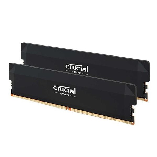 Micron 美光 Crucial PRO DDR5 6000 32G(16G*2)超頻記憶體(雙通)(黑散熱片)-細節圖2