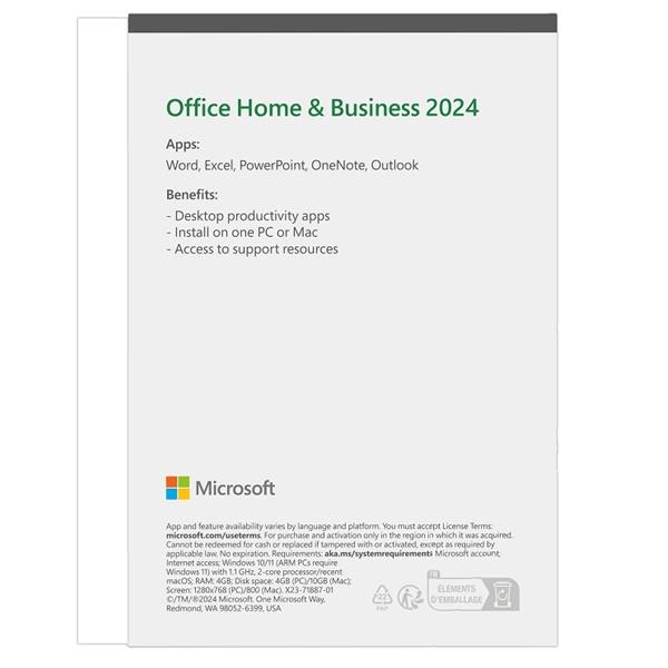 微軟 Microsoft Office 2024 家用與中小企業英文版-細節圖2