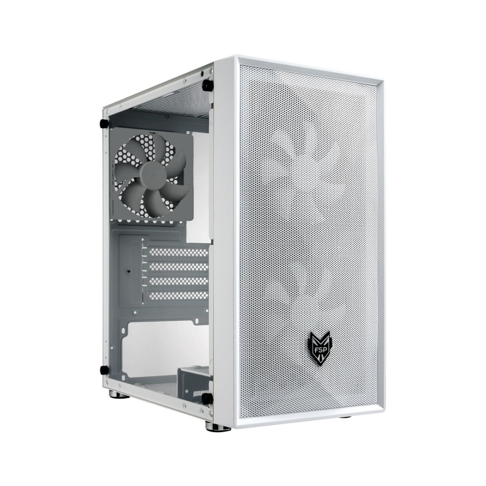 FSP 全漢 CST130 Basic M-ATX 電腦機殼(白色)-細節圖2