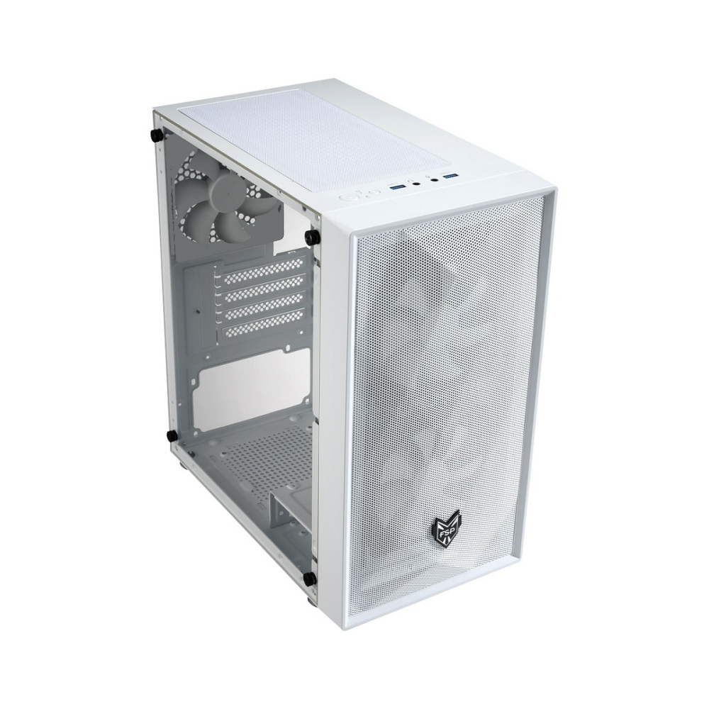 FSP 全漢 CST130 Basic M-ATX 電腦機殼(白色)-細節圖3
