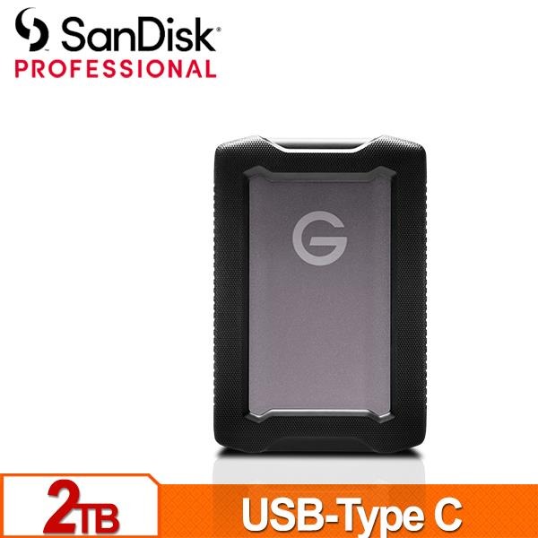 SanDisk Professional G-DRIVE ArmorATD 2TB 2.5吋 Type-C 行動硬碟-細節圖3