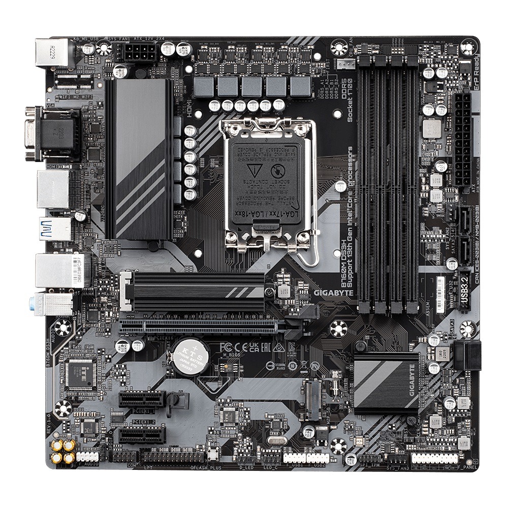 技嘉 GIGABYTE B760M DS3H INTEL 主機板-細節圖2