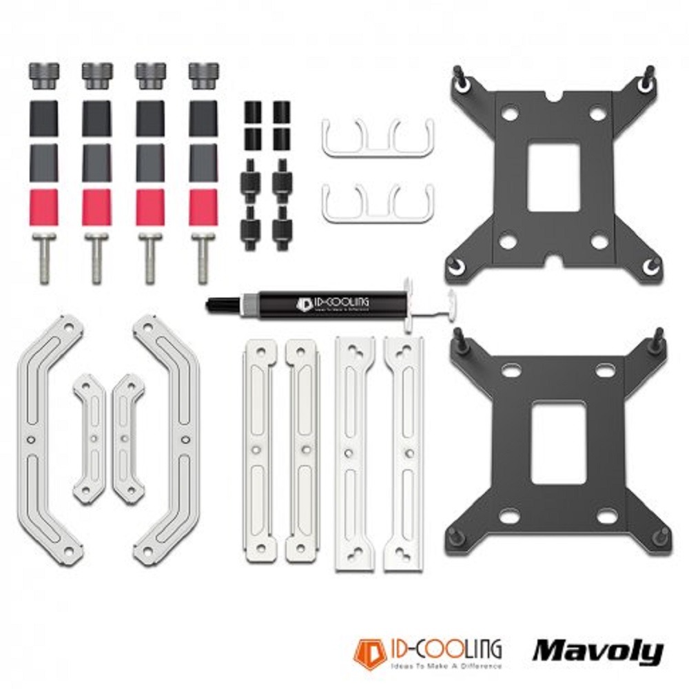 松聖 MAVOLY ID-COOLING SL360 WHITE 一體式水冷散熱器(白)-細節圖5