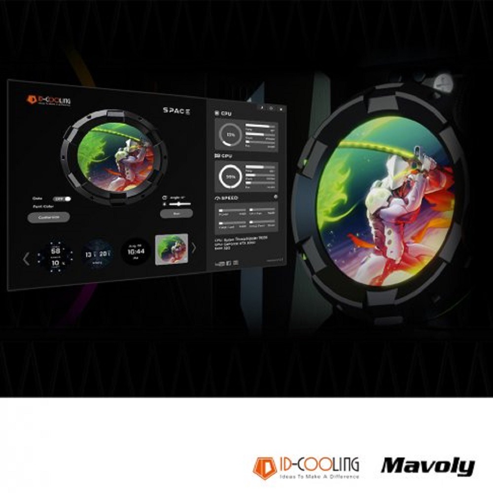 松聖 MAVOLY ID-COOLING SL240 一體式水冷散熱器-細節圖3