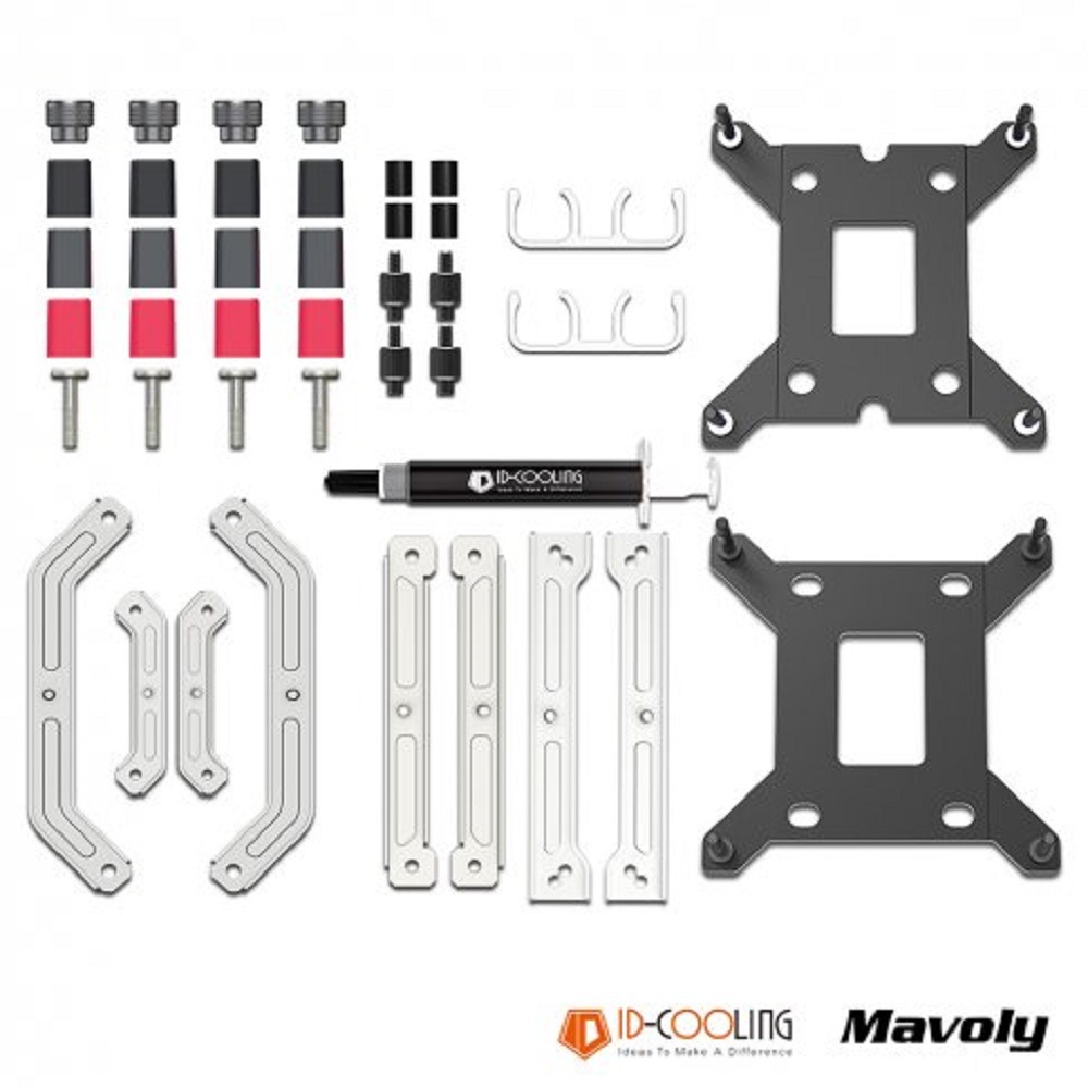 松聖 MAVOLY ID-COOLING SL240 WHITE 一體式水冷散熱器(白)-細節圖5