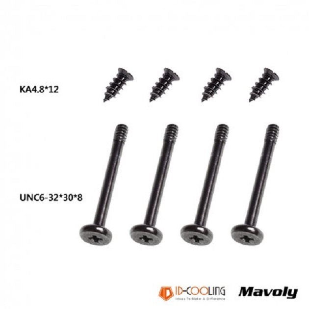 松聖 MAVOLY ID-COOLING TF-12025-BLACK HB液壓軸承散熱風扇-細節圖4