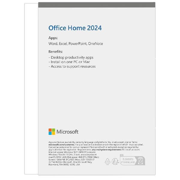 微軟 Microsoft Office 2024 家用英文版-細節圖2
