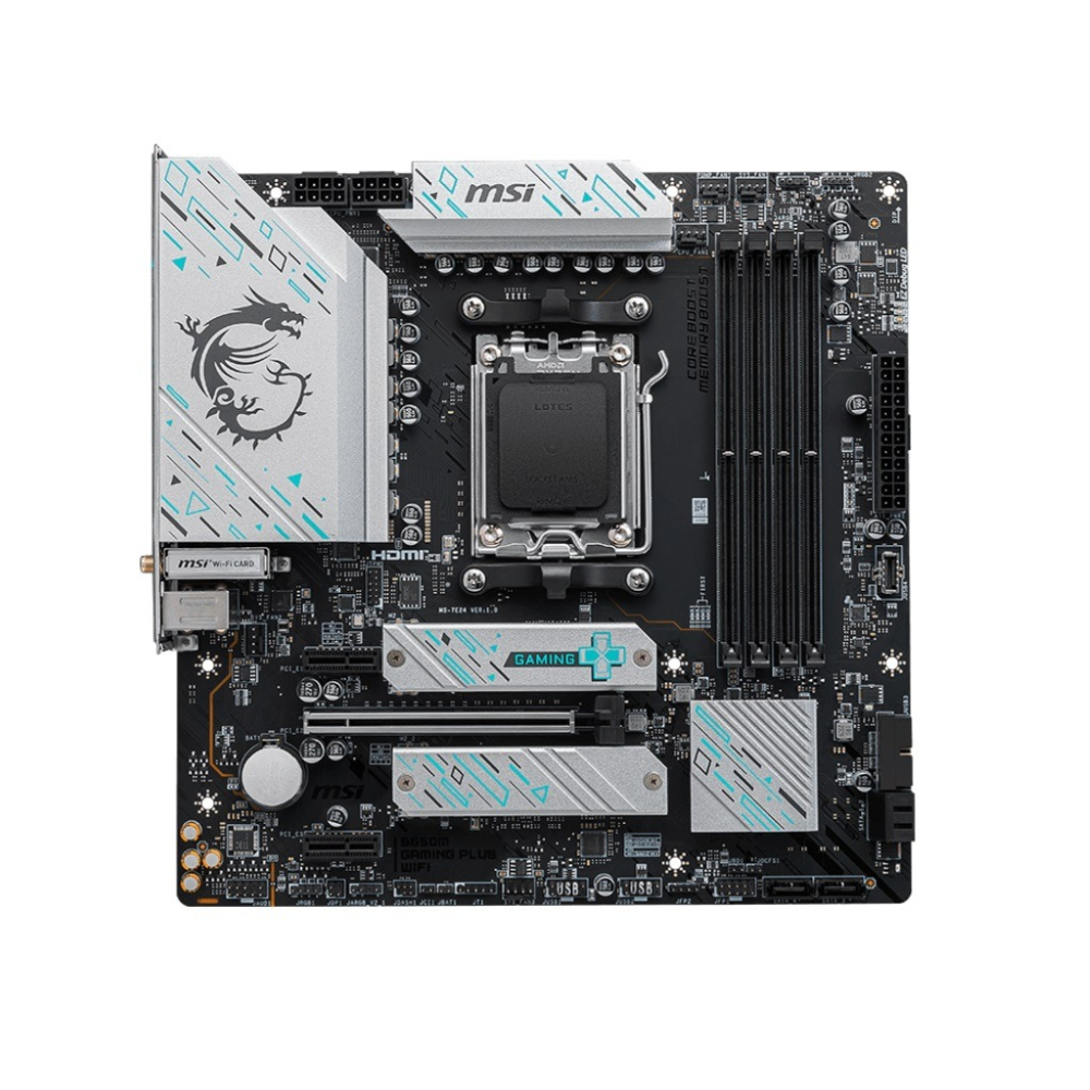 微星 MSI B650M GAMING PLUS WIFI AMD 主機板-細節圖2