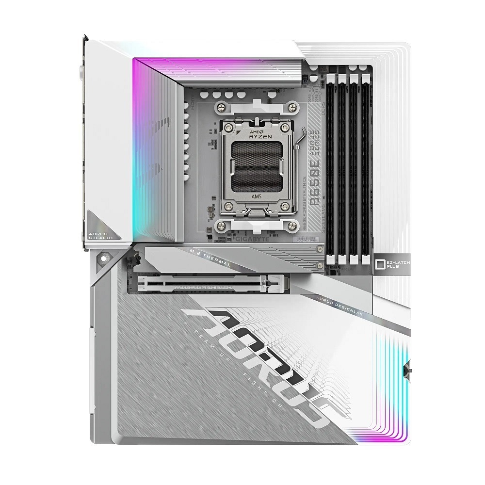 技嘉 GIGABYTE B650E AORUS STEALTH ICE AMD主機板-細節圖2