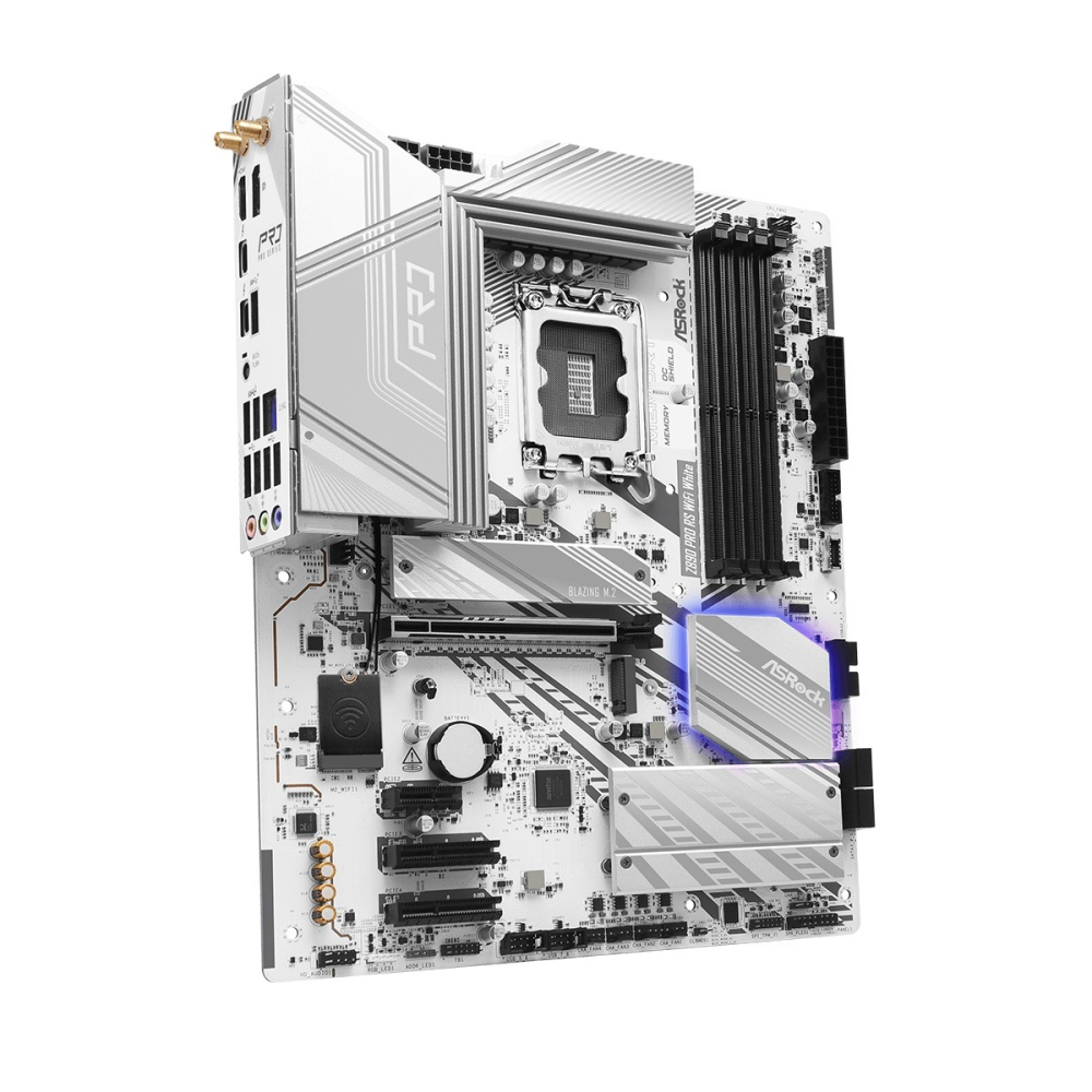 華擎 ASRock Z890 Pro RS WiFi White INTEL 主機板-細節圖3