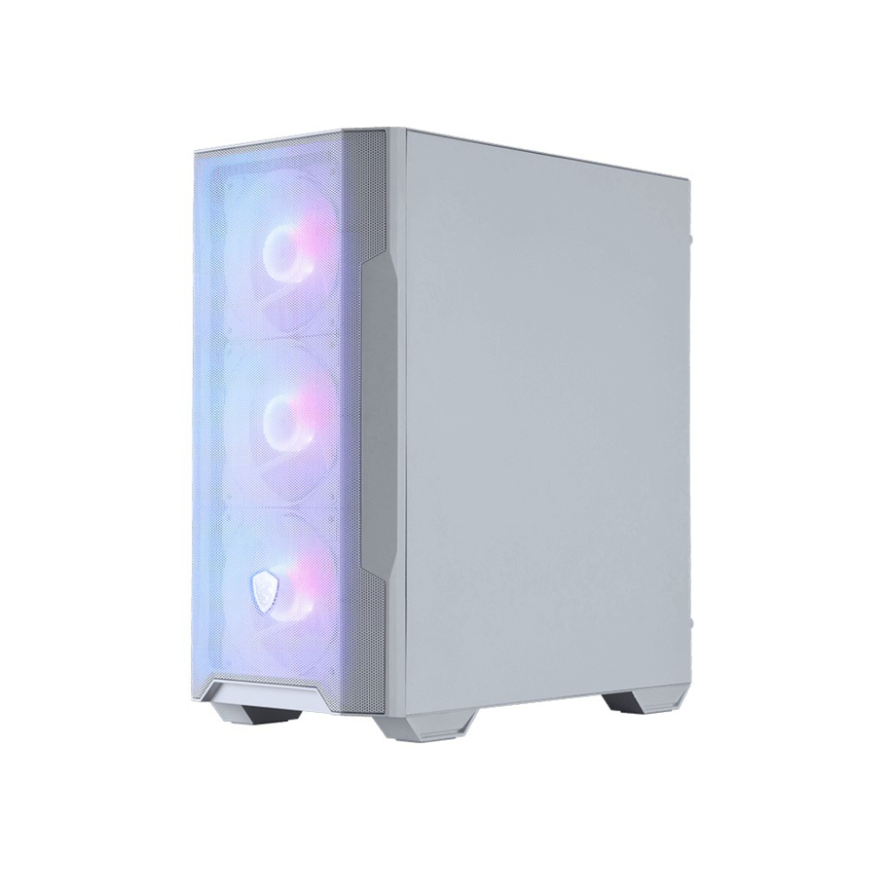 微星 MSI MAG FORGE M100R WHITE 電競機殼(白)-細節圖2