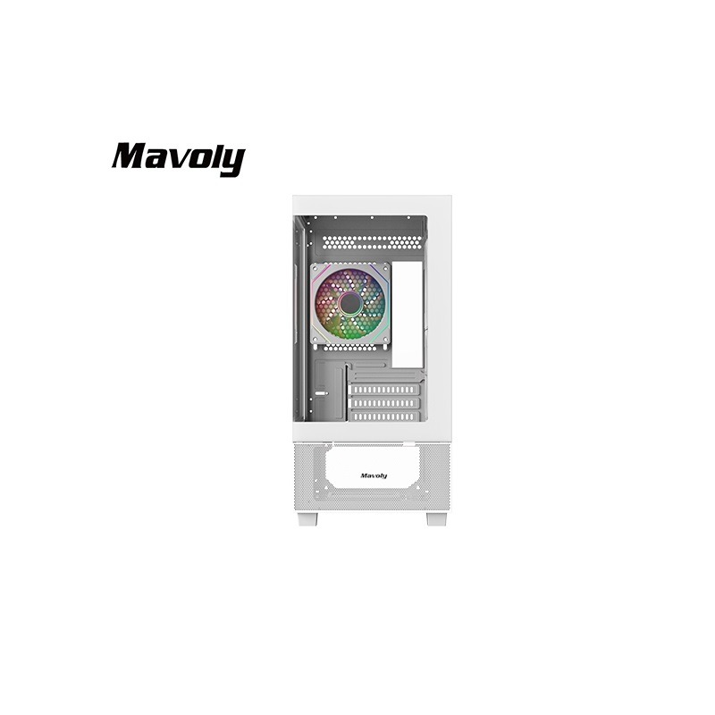 Mavoly 松聖 4070+ 電腦機殼(白色)-細節圖3