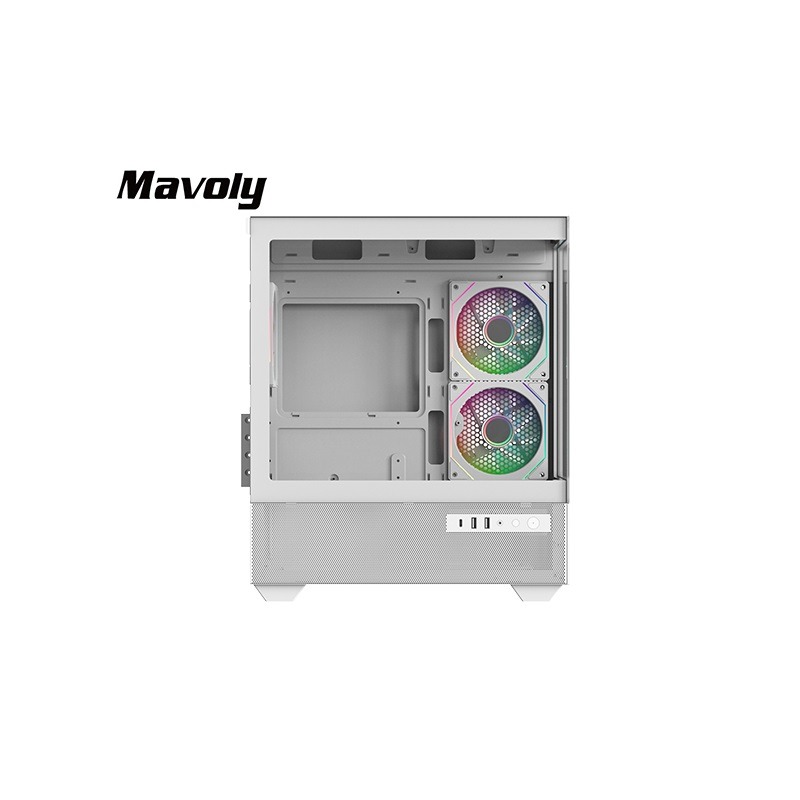 Mavoly 松聖 4070+ 電腦機殼(白色)-細節圖4