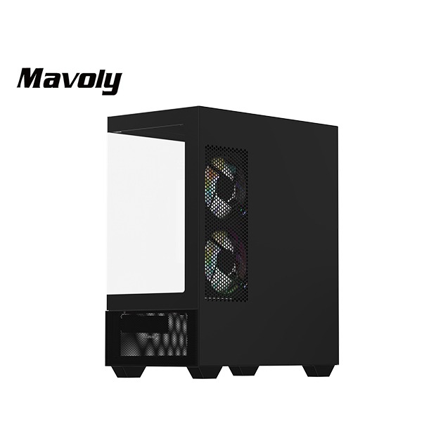 Mavoly 松聖 4070+ 電腦機殼(黑色)-細節圖2