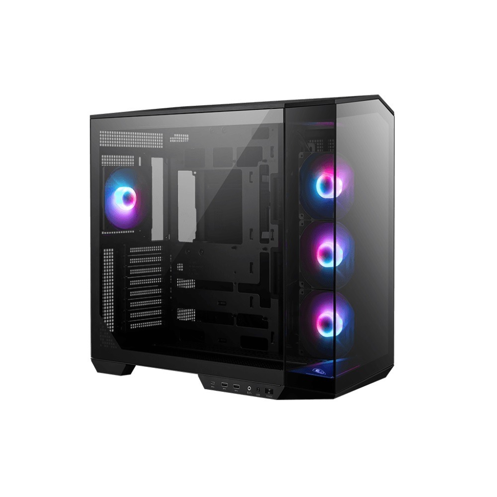 微星 MSI MAG MAG PANO 100R PZ 電競機殼(黑)-細節圖2