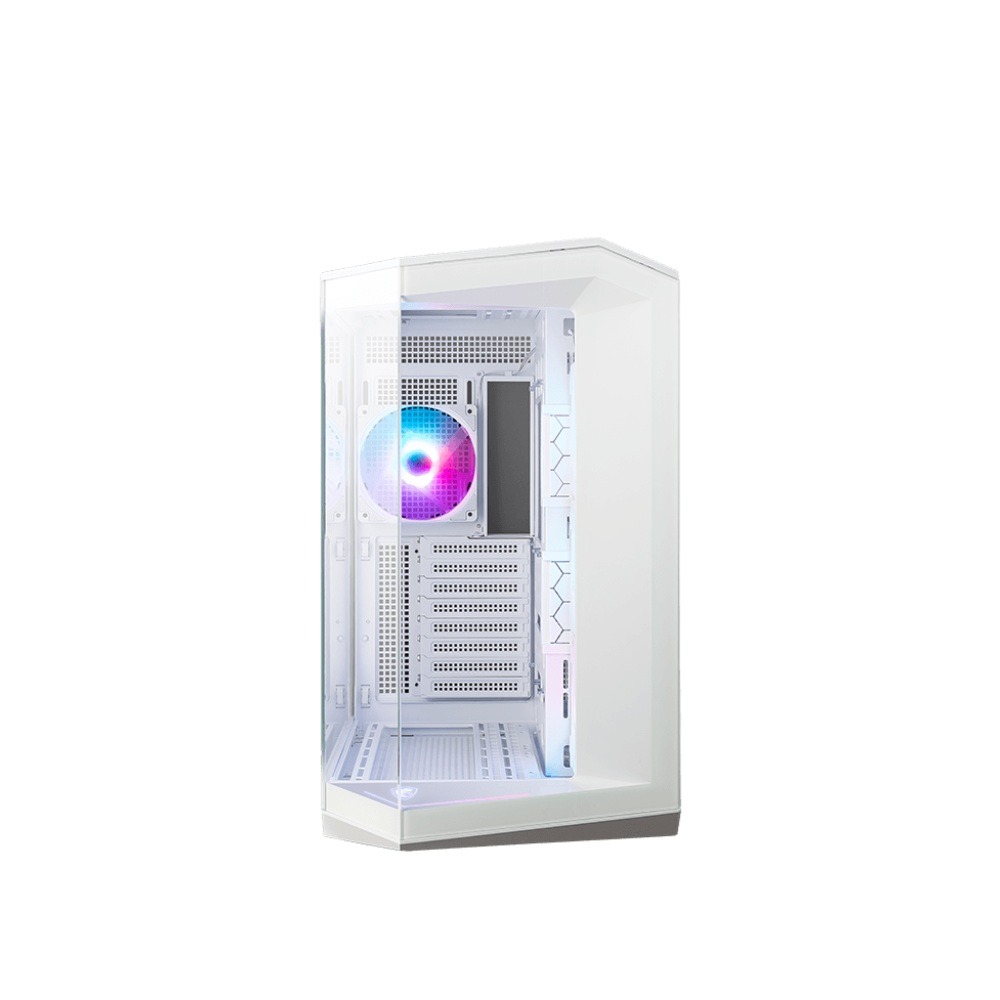 微星 MSI MAG MAG PANO 100R PZ WHITE 電競機殼(白)-細節圖3