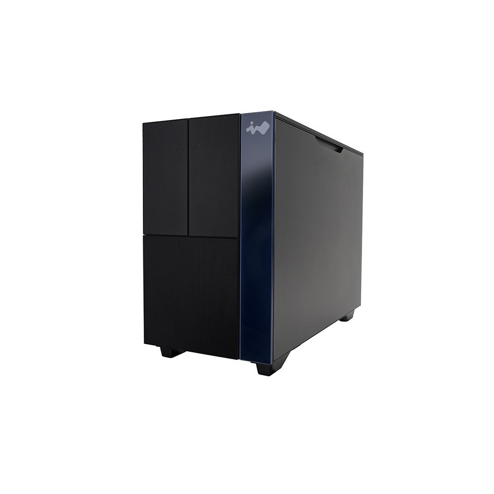 迎廣 InWin F3【黑】玻璃透側 支援背插 M-ATX 電競機殼-細節圖3