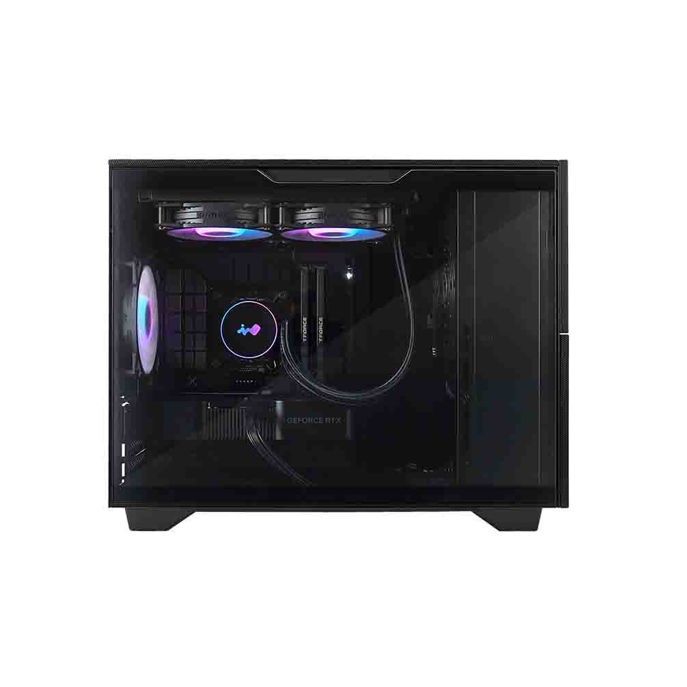 迎廣 InWin F3【黑】玻璃透側 支援背插 M-ATX 電競機殼-細節圖5