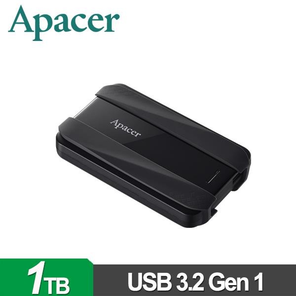 Apacer 宇瞻 AC533 1TB(典雅黑) 2.5吋 防護型行動硬碟 AP1TBAC533B-2-細節圖2