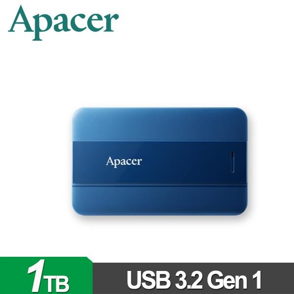 Apacer 宇瞻 AC237 1TB(活力藍) 2.5吋行動硬碟 AP1TBAC237U-2-細節圖2