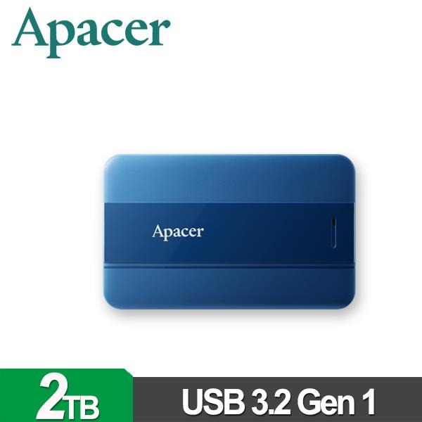 Apacer 宇瞻 AC237 2TB(活力藍) 2.5吋行動硬碟 AP2TBAC237U-2-細節圖2
