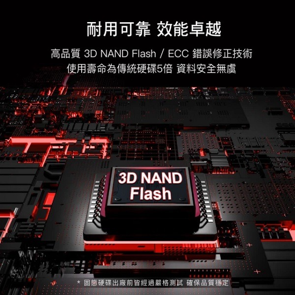 GIGASTONE 立達 2.5吋 2TB SATA III Game Turbo SSD 固態硬碟-細節圖5