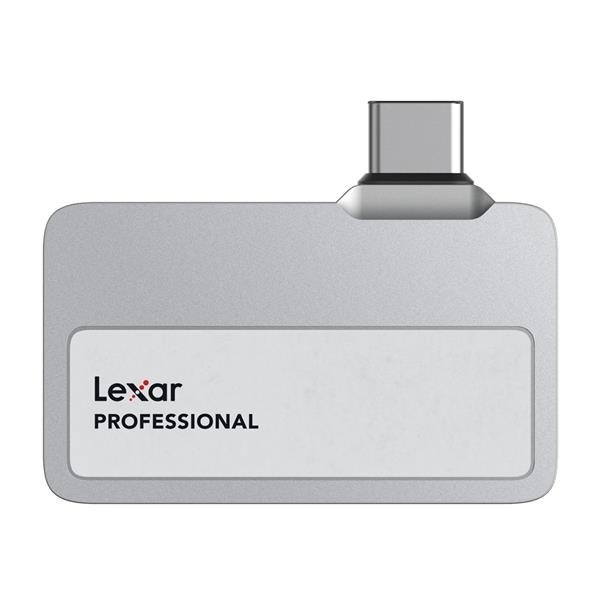 Lexar 雷克沙 SL400 行動固態硬碟 2TB (單PSSD，銀色，無HUB)LSL400X002T-RNSNG-細節圖2