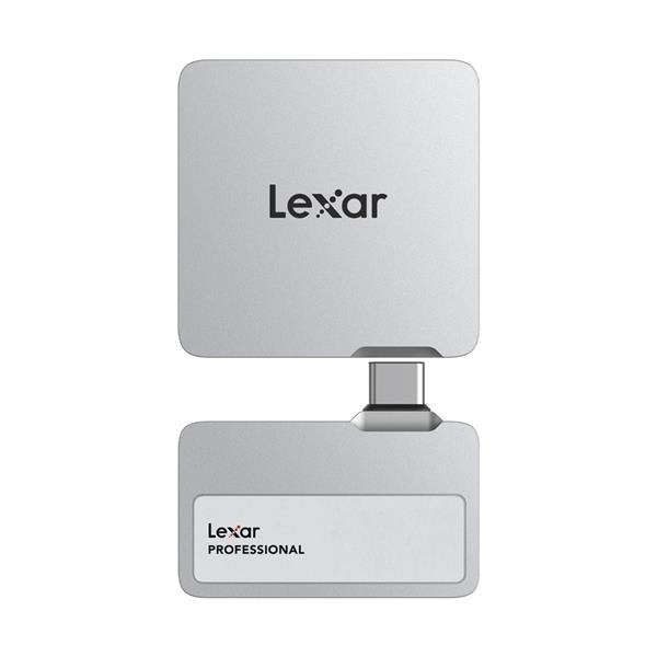Lexar 雷克沙 SL400 行動固態硬碟 2TB (PSSD套裝，銀色，含HUB)-細節圖2