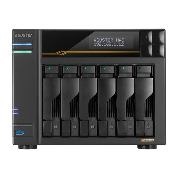 ASUSTOR 華芸 AS6806T 6Bay NAS 網路儲存伺服器-細節圖2
