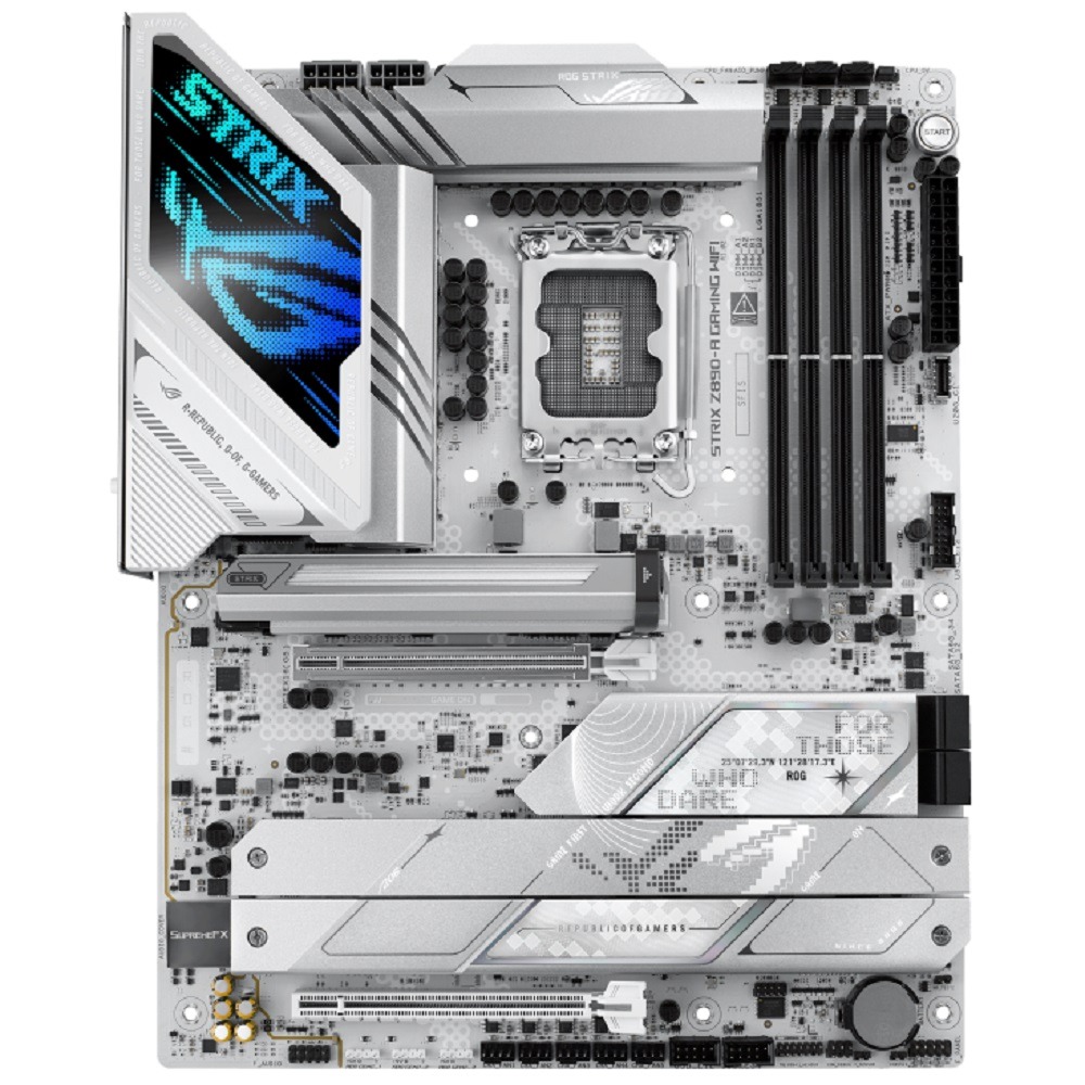 華碩 ASUS ROG STRIX Z890-A GAMING WIFI INTEL 主機板(白色)-細節圖2