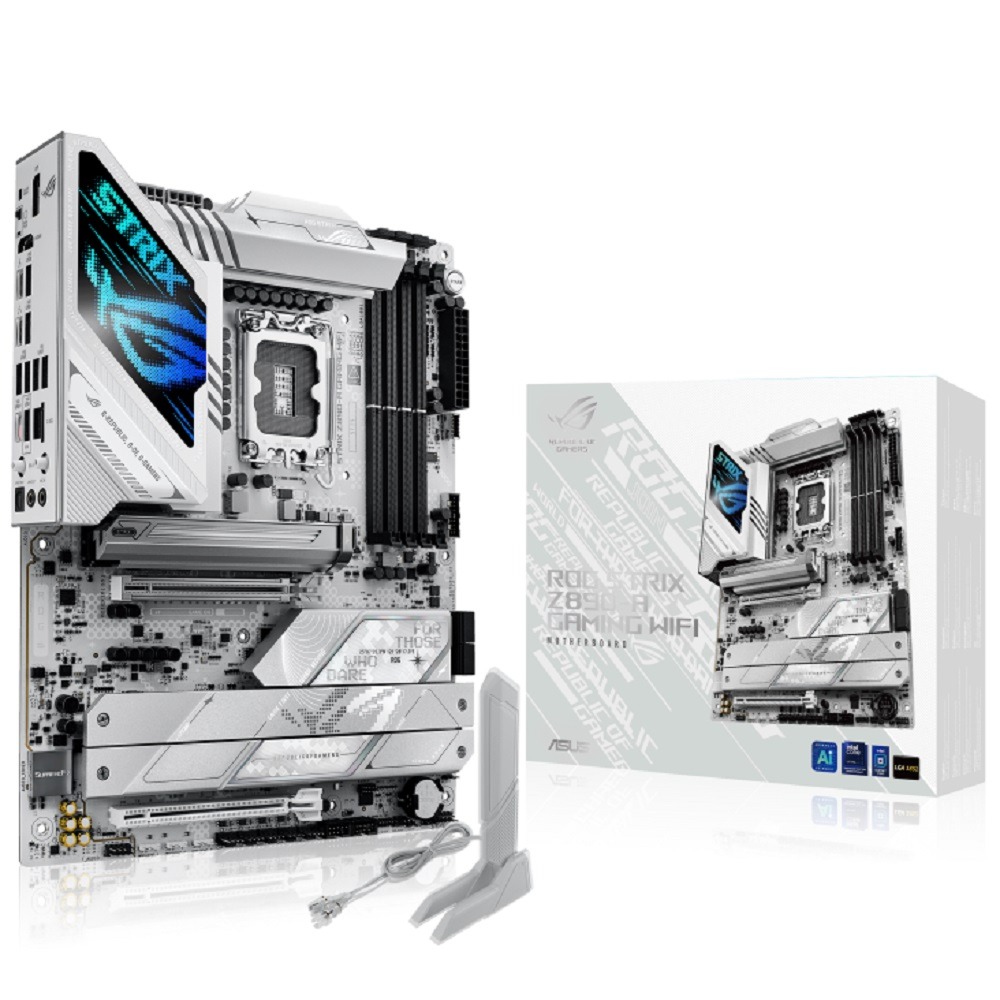 華碩 ASUS ROG STRIX Z890-A GAMING WIFI INTEL 主機板(白色)-細節圖5