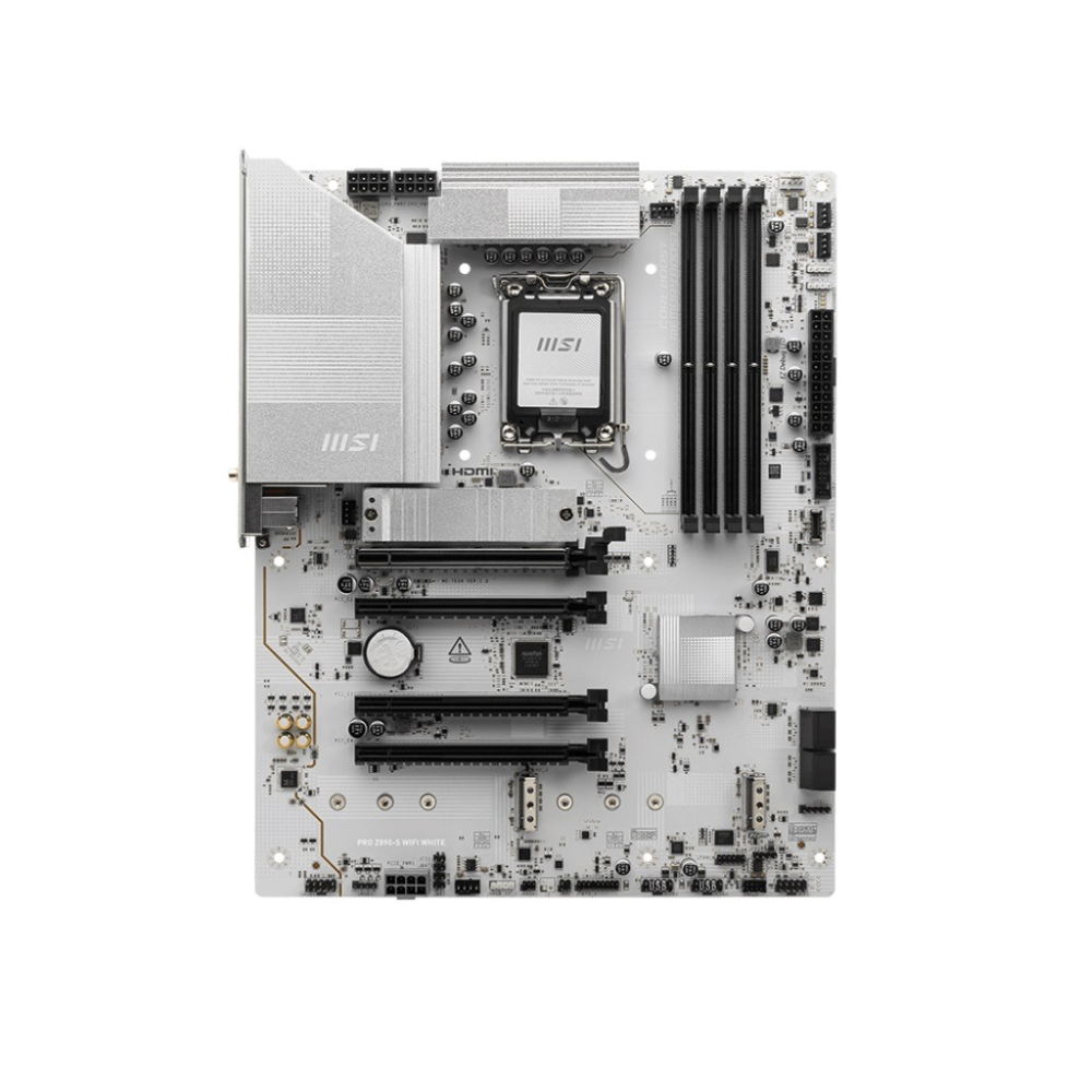微星 MSI PRO Z890-S WIFI WHITE INTEL 主機板(白)-細節圖2