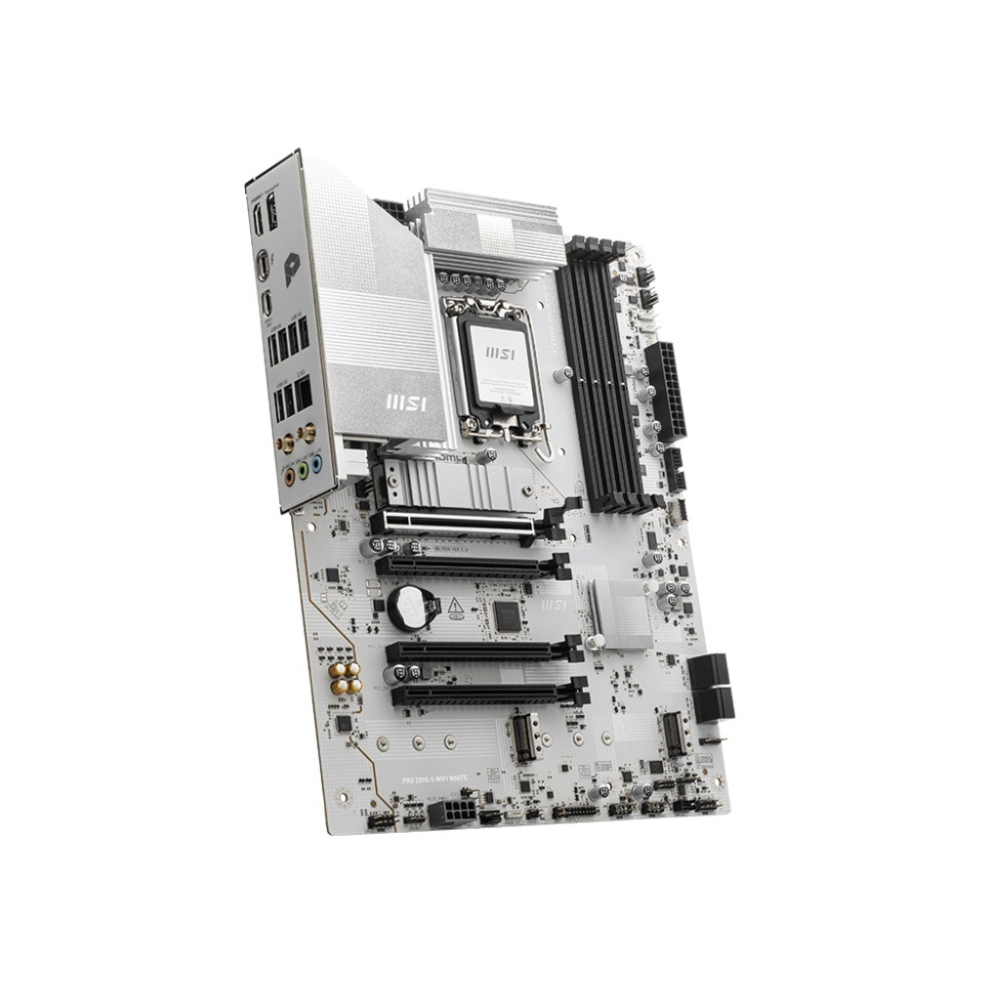 微星 MSI PRO Z890-S WIFI WHITE INTEL 主機板(白)-細節圖4