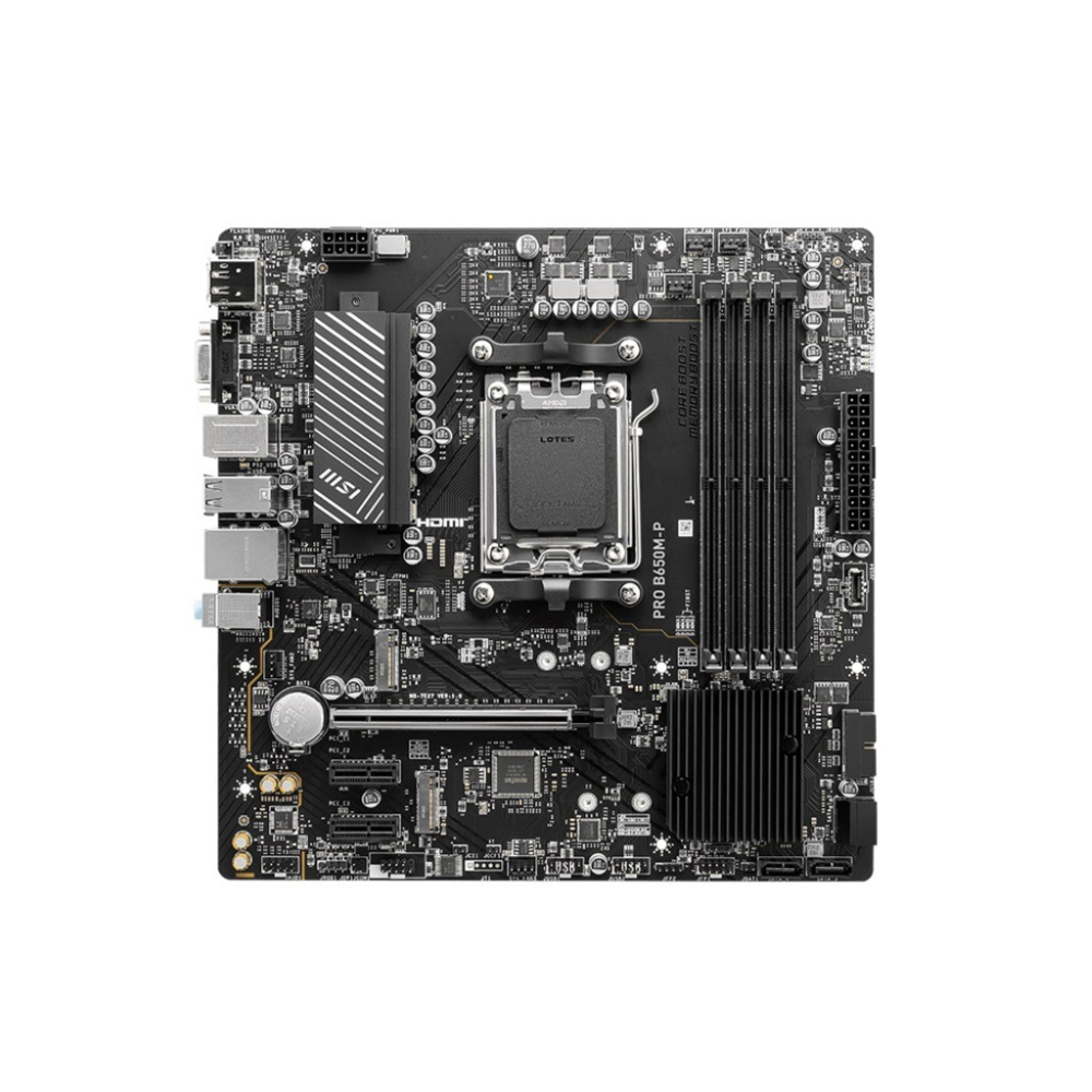 微星 MSI PRO B650M-P AMD 主機板-細節圖4