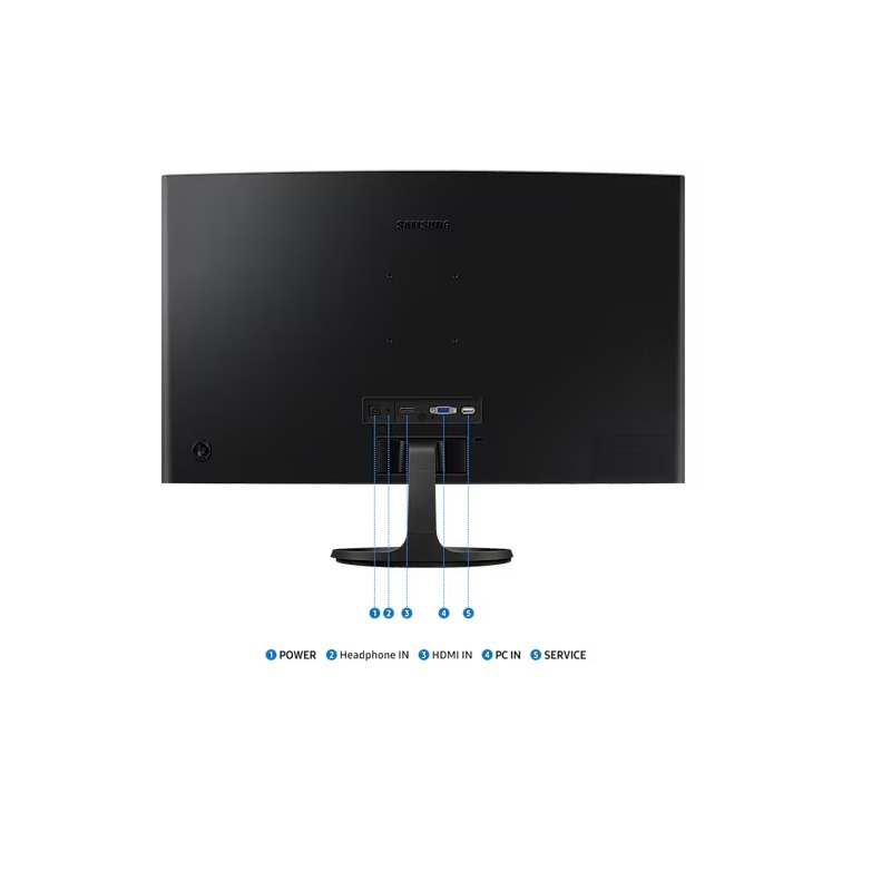 SAMSUNG 三星 27型 S27D362GAC 曲面顯示器-細節圖4