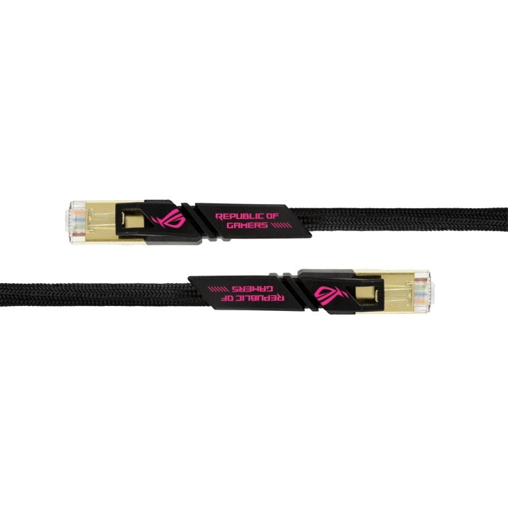 ASUS 華碩 ROG CAT7 CABLE RJ45 10G 電競網路線 1.5M (ROG-CAT7-CABLE)-細節圖2