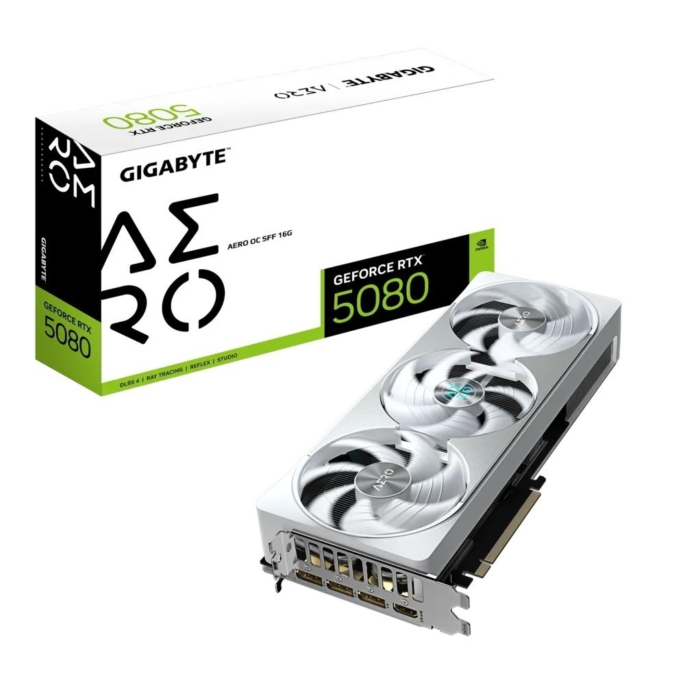 技嘉 GIGABYTE GeForce RTX 5080 AERO OC SFF 16G 顯示卡