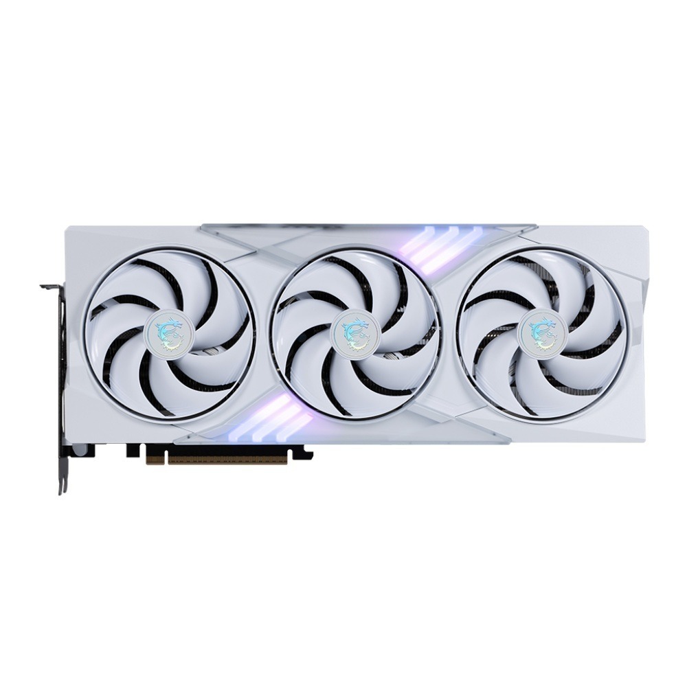 微星 MSI GeForce RTX 5080 16G GAMING TRIO OC WHITE 顯示卡-細節圖2