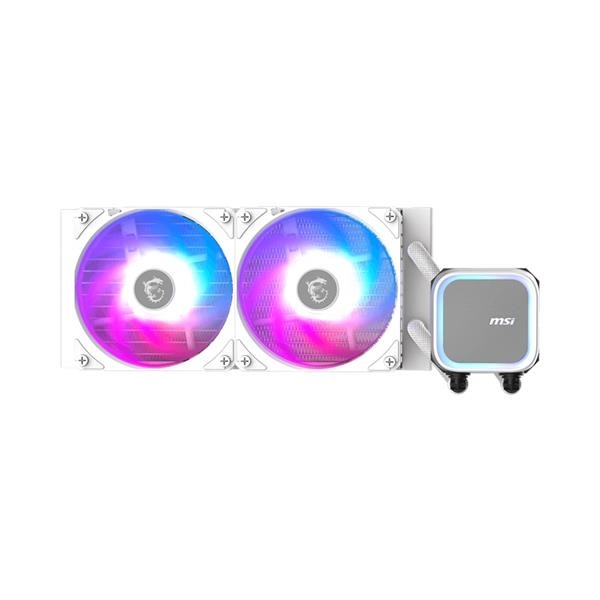 微星 MSI MAG CORELIQUID A13 240 WHITE 水冷散熱器(白)-細節圖2