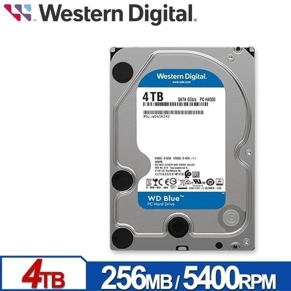 WD 藍標 4TB 3.5吋 SATA 硬碟 WD40EZAX-細節圖2