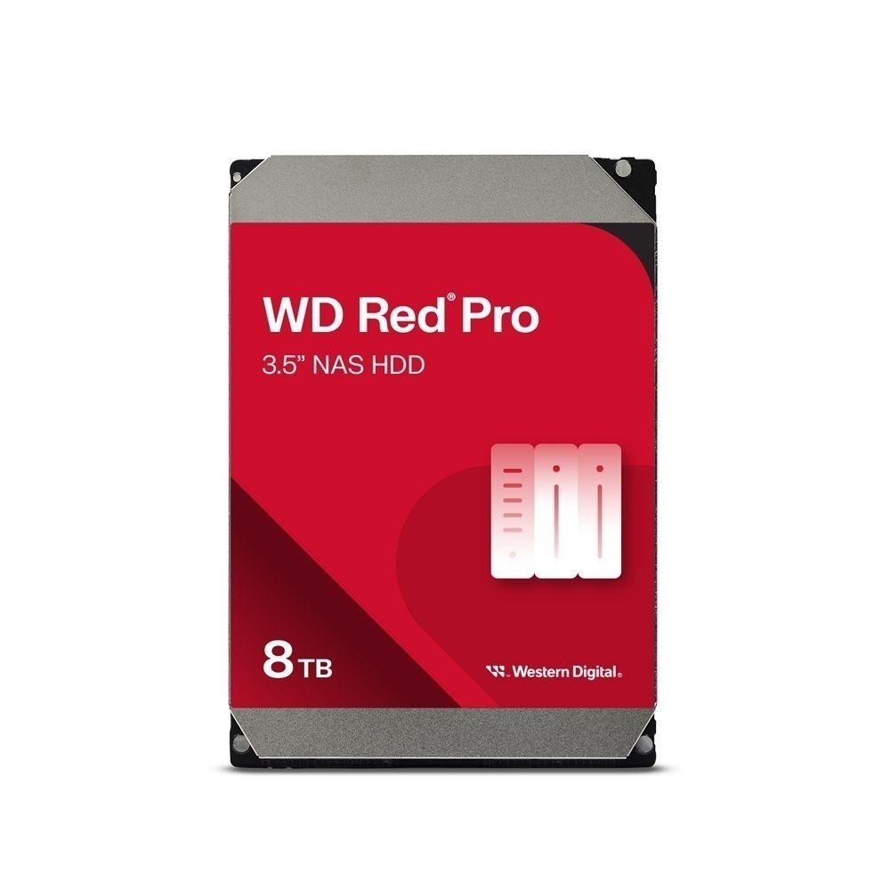 WD Red Pro 紅標 Pro 8TB 3.5吋 NAS硬碟 WD8005FFBX-細節圖3