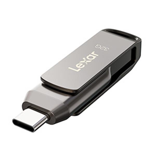Lexar 雷克沙 D400 32GB USB 3.2 Type-A、Type-C 雙頭隨身碟-細節圖4