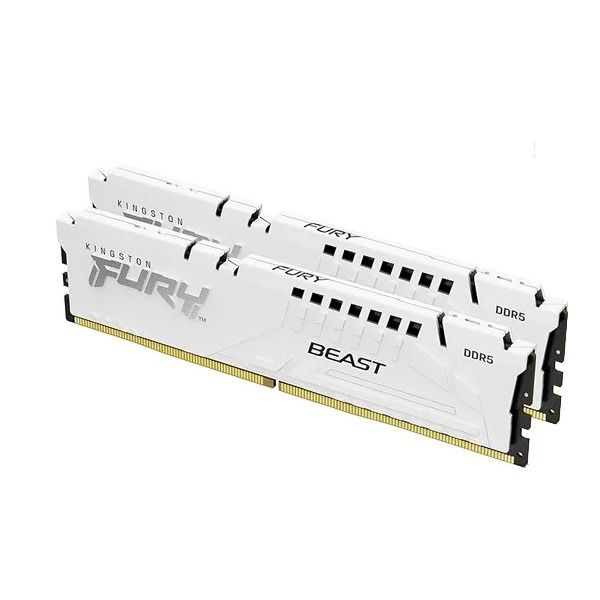金士頓 FURY Beast DDR5 6400 32G(16Gx2) 記憶體(白) KF564C32BWEK2-32-細節圖2