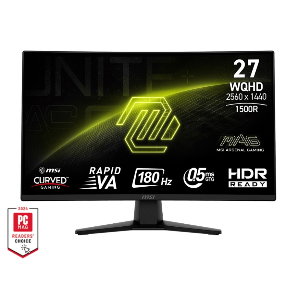 MSI 微星 MAG 274CQF 27型 2K 曲面電競螢幕-細節圖2