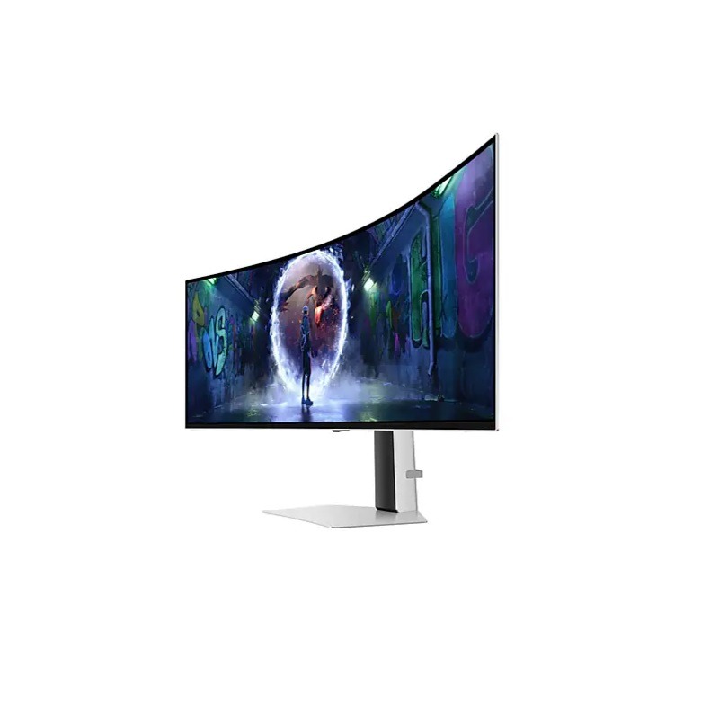 SAMSUNG 三星 Odyssey OLED G9 49吋 量子抗眩光曲面電競顯示器(銀) S49DG932SC-細節圖3