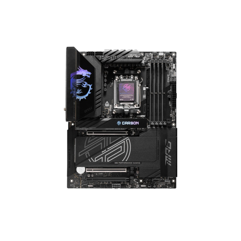 微星 MSI MPG X870E CARBON WIFI AMD 主機板-細節圖2